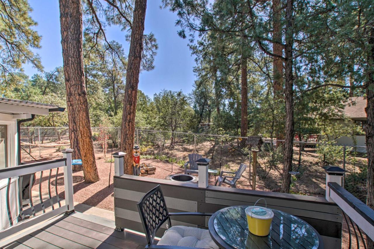 Peaceful Payson Home With Yard And Fire Pit! Kültér fotó