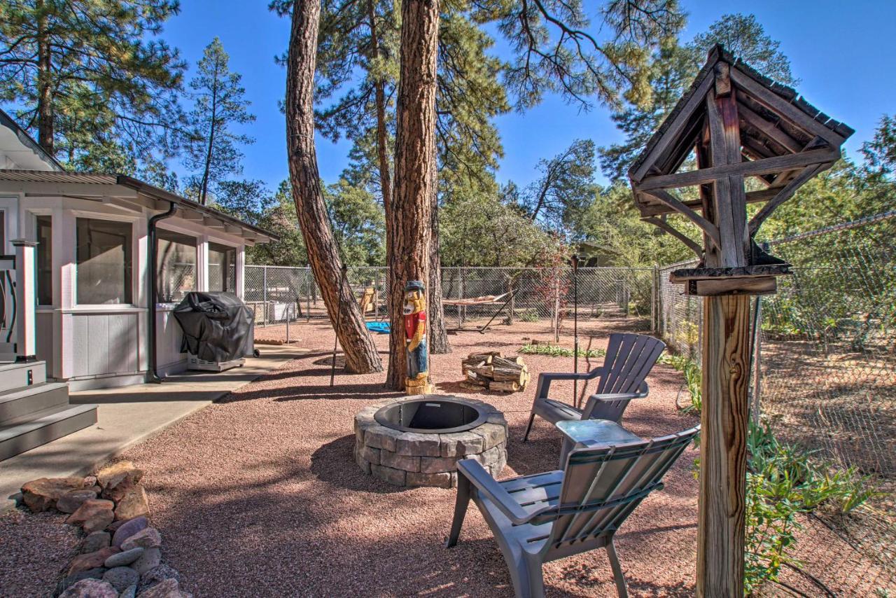 Peaceful Payson Home With Yard And Fire Pit! Kültér fotó