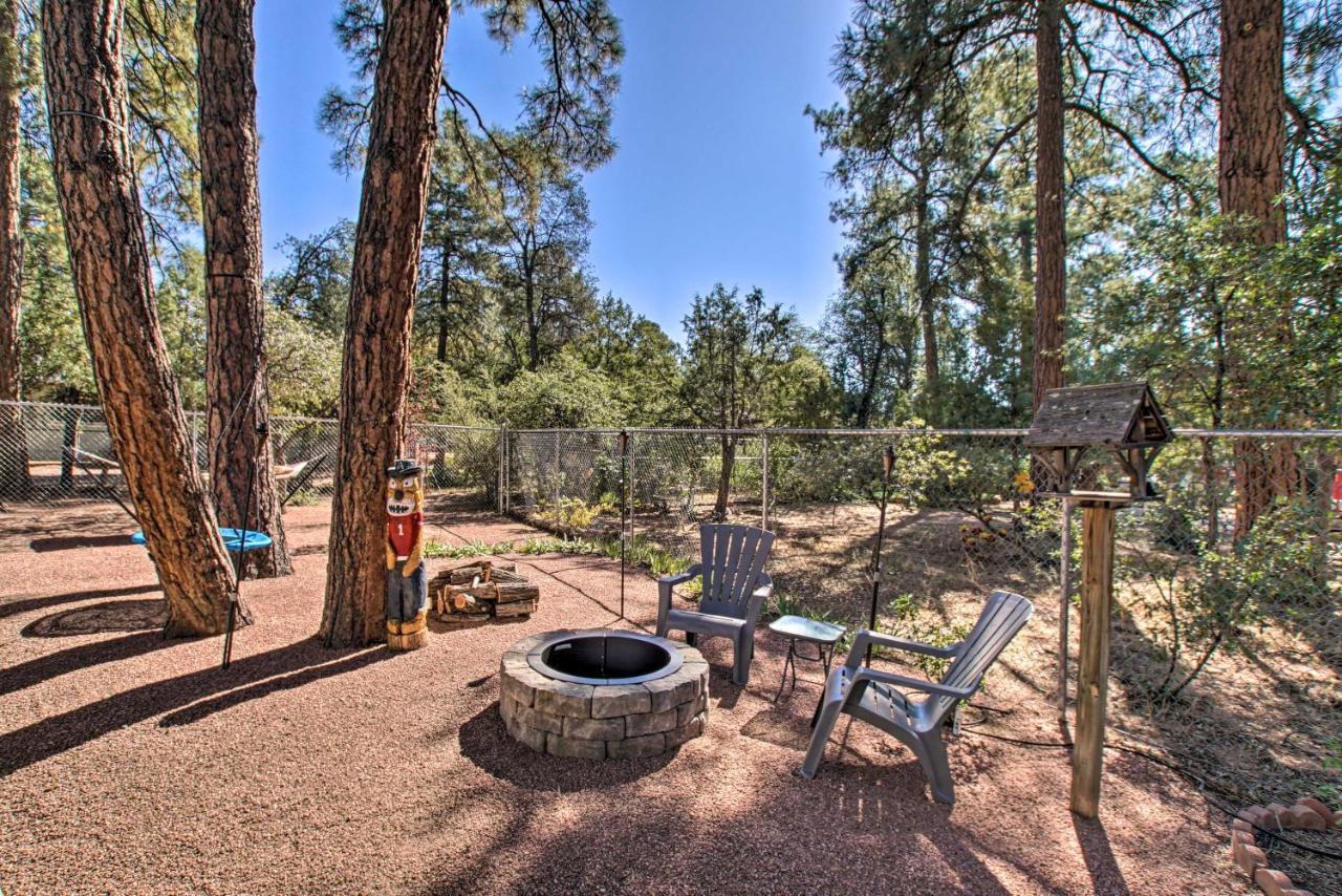 Peaceful Payson Home With Yard And Fire Pit! Kültér fotó